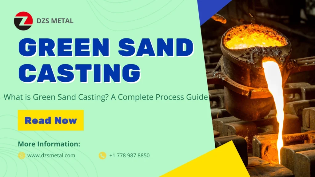 DZS Metal green sand casting creative picture